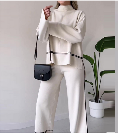 Patrishia Lose Pullover und Hosen Set