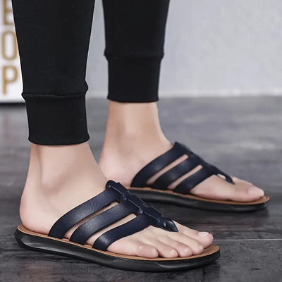 Felix | Atmungsaktive Vintage-Sandale