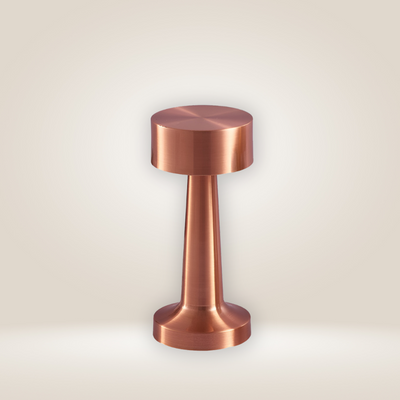 RetroLight - Stylische LED-Restaurant-Tischlampe mit kabellosem USB-Ladegerät