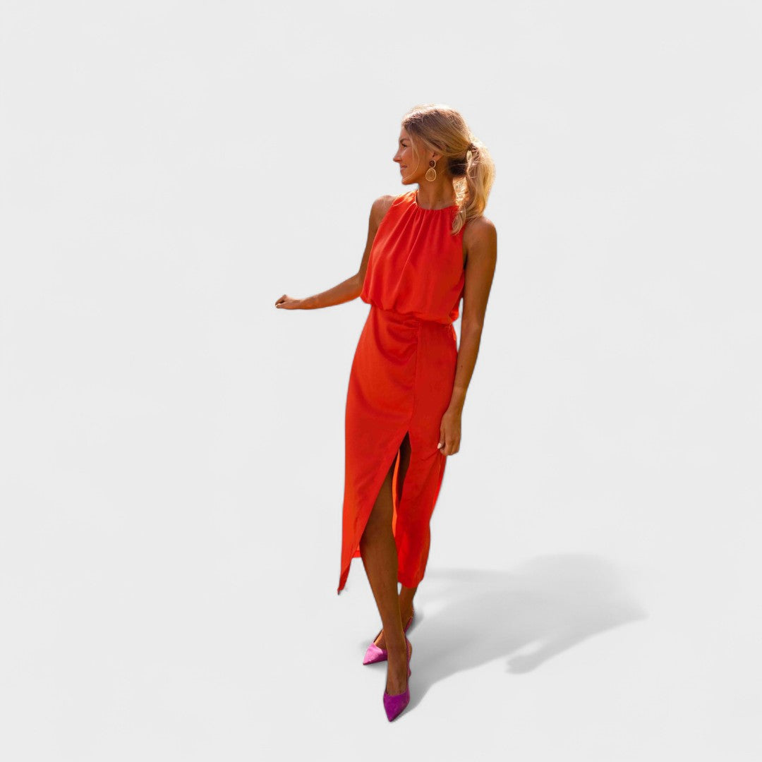 Danella – Stilvolles Armelloses Midikleid