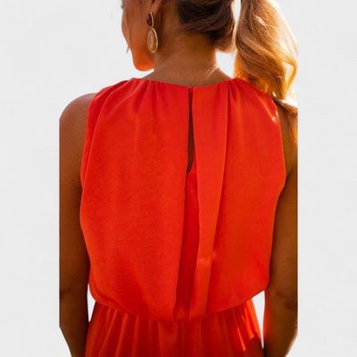 Danella – Stilvolles Armelloses Midikleid