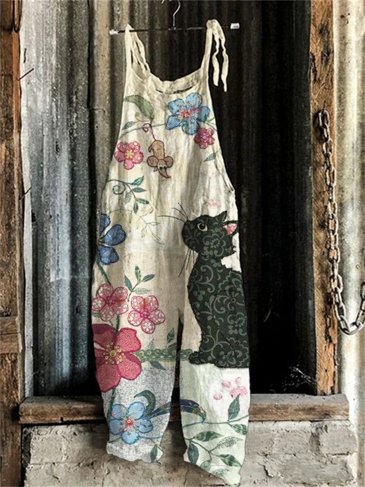 Aferdita - Eleganter ärmelloser Jumpsuite