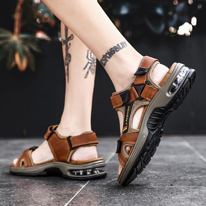 Breon - Stilvolle Leder Sandalen
