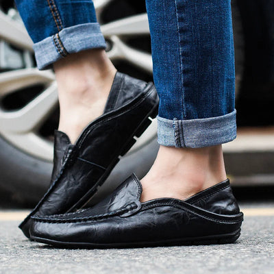 Fritz | Loafers aus echtem Leder