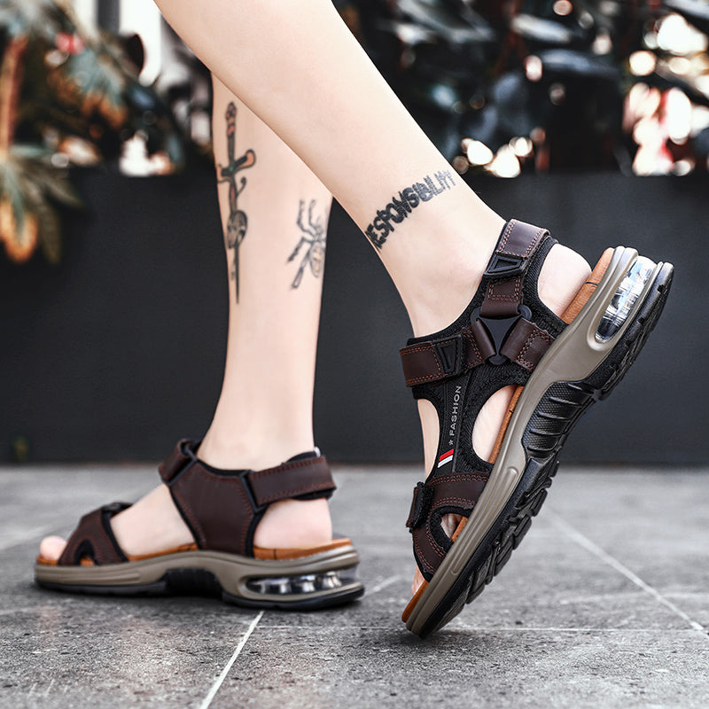 Breon - Stilvolle Leder Sandalen