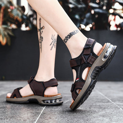 Breon - Stilvolle Leder Sandalen