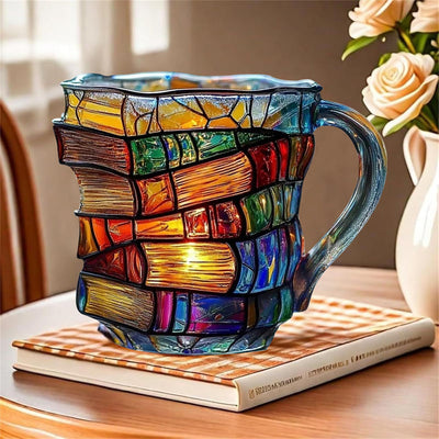 MugArt – Tasse mit Bemaltem Buch