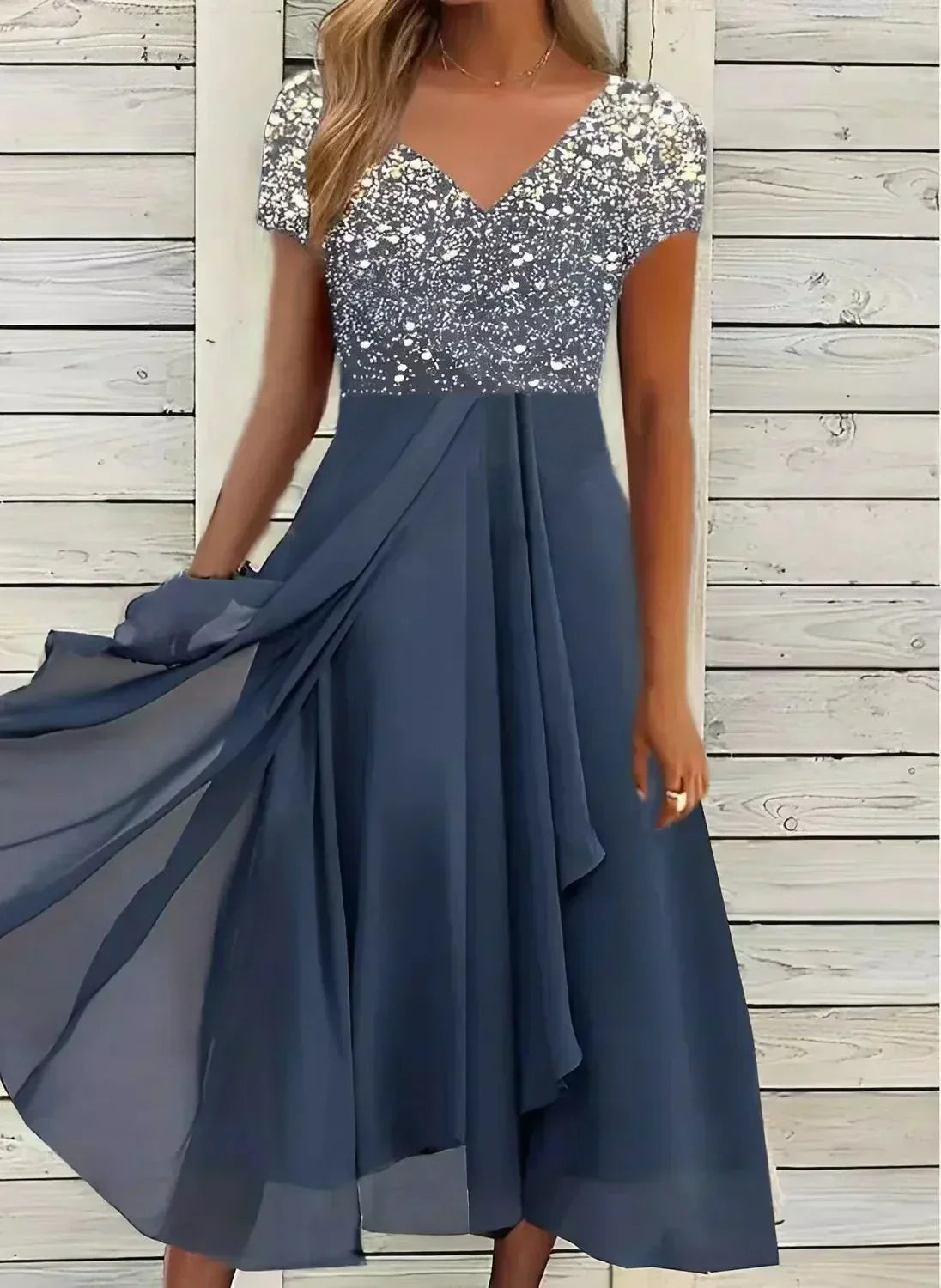 Elena | Elegantes Kleid aus Chiffon