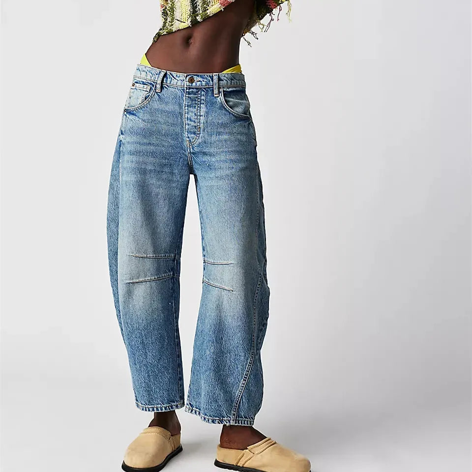 VintageFlex einzigartige Baggy Jeans