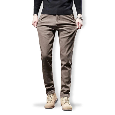 Herren Schmale Passform Freizeithosen | Bequeme