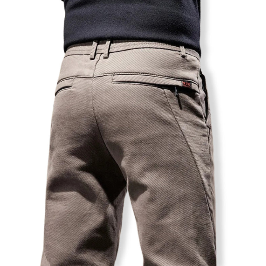 Herren Schmale Passform Freizeithosen | Bequeme