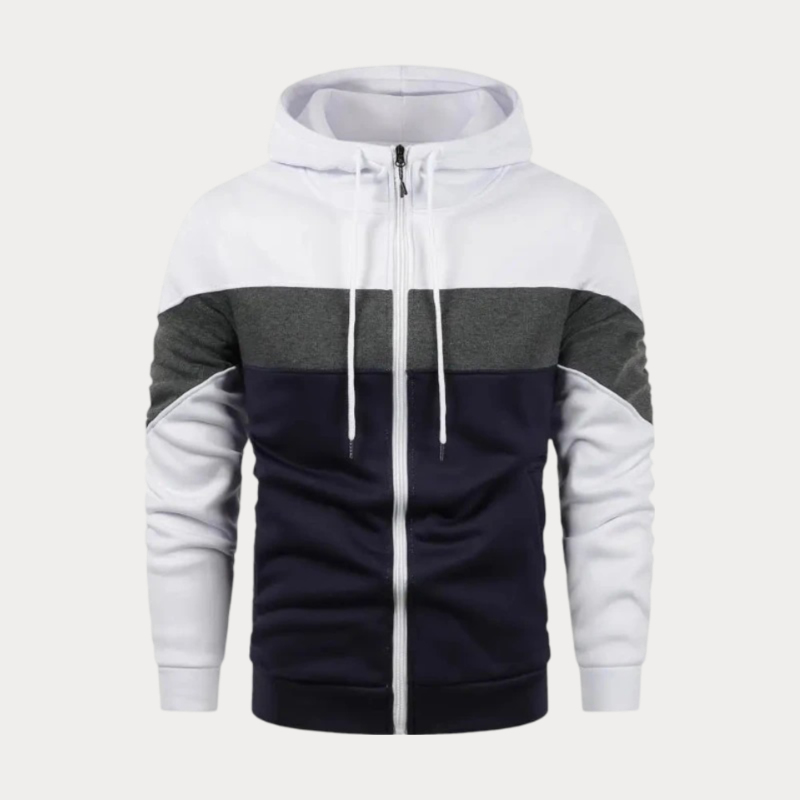 Jogging Sport Strickjacke Mit Taschen Kordelzug