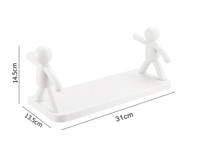 2+1 Gratis | SchnellAblage™ Bohrenfreier Wandaufbewahrungssystem