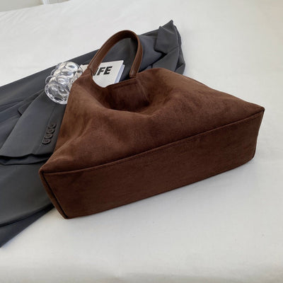 Veganer Leder Strandtasche – Große Sommertasche mit Seilgriffen