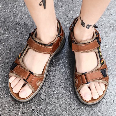 Breon - Stilvolle Leder Sandalen