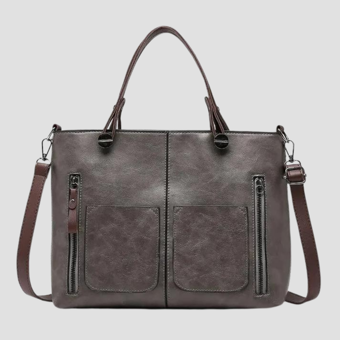 Damen Schultertasche aus Vintage-Leder