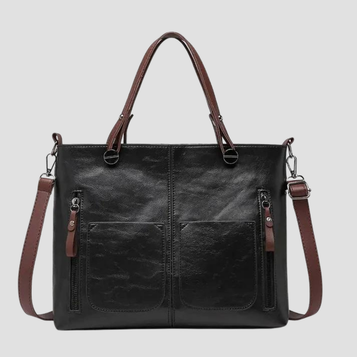 Damen Schultertasche aus Vintage-Leder
