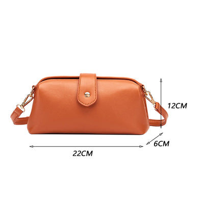 Fabienne - Retro-Ledertasche, handgearbeitet