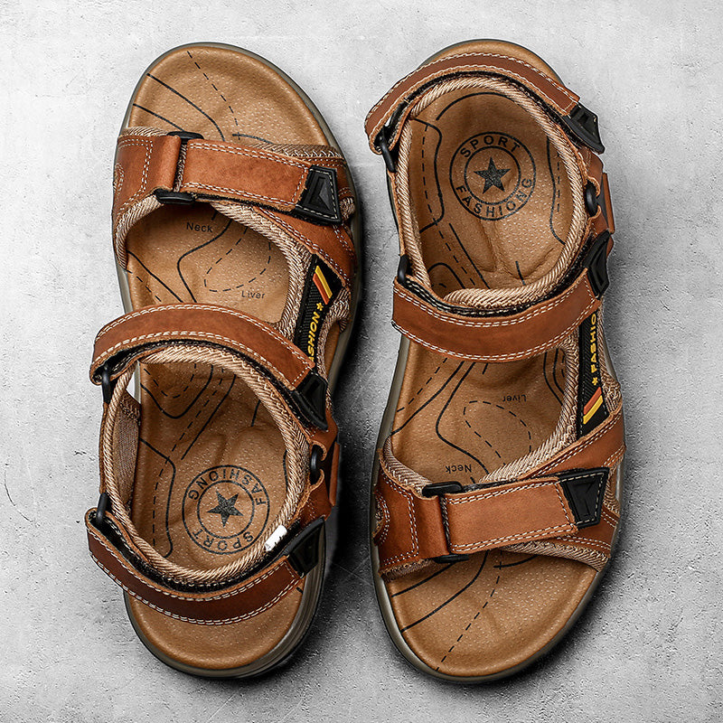 Breon - Stilvolle Leder Sandalen