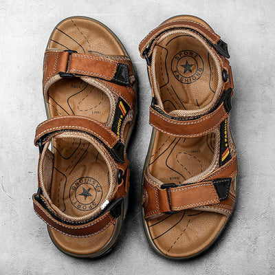 Breon - Stilvolle Leder Sandalen