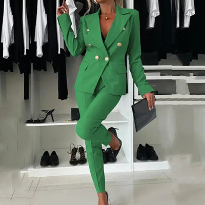 Ramona Elegantes Zweiteiliges Business Set für Damen