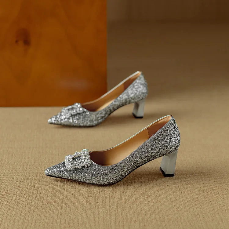 Von Elsen™| Gloria Glitzer Pumps