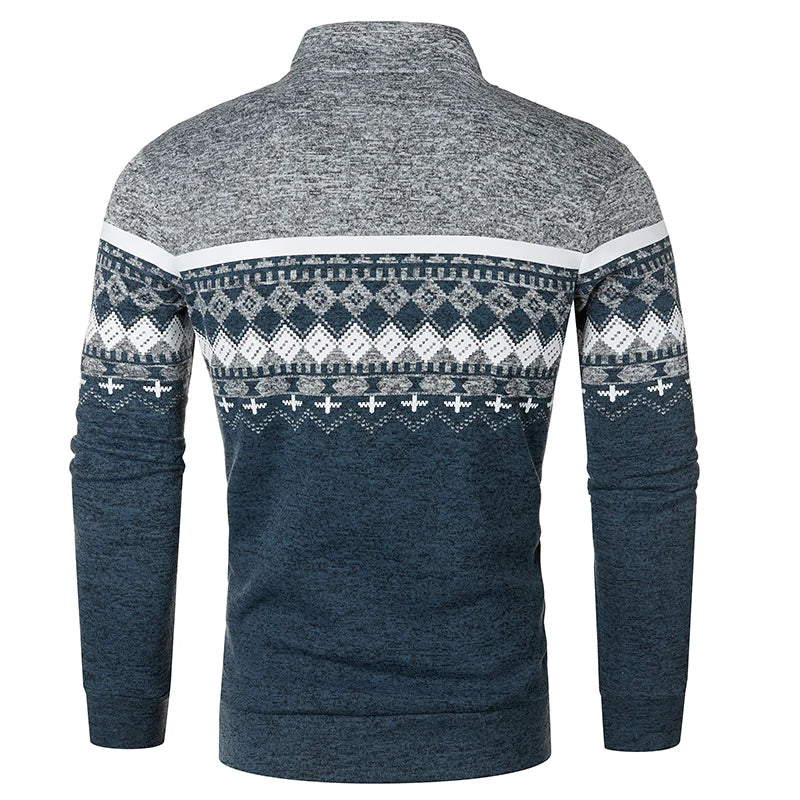 Luke | Zip-Up Vintage Cardigan