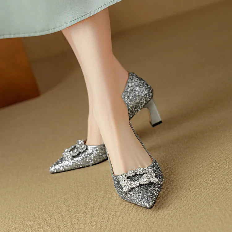 Von Elsen™| Gloria Glitzer Pumps