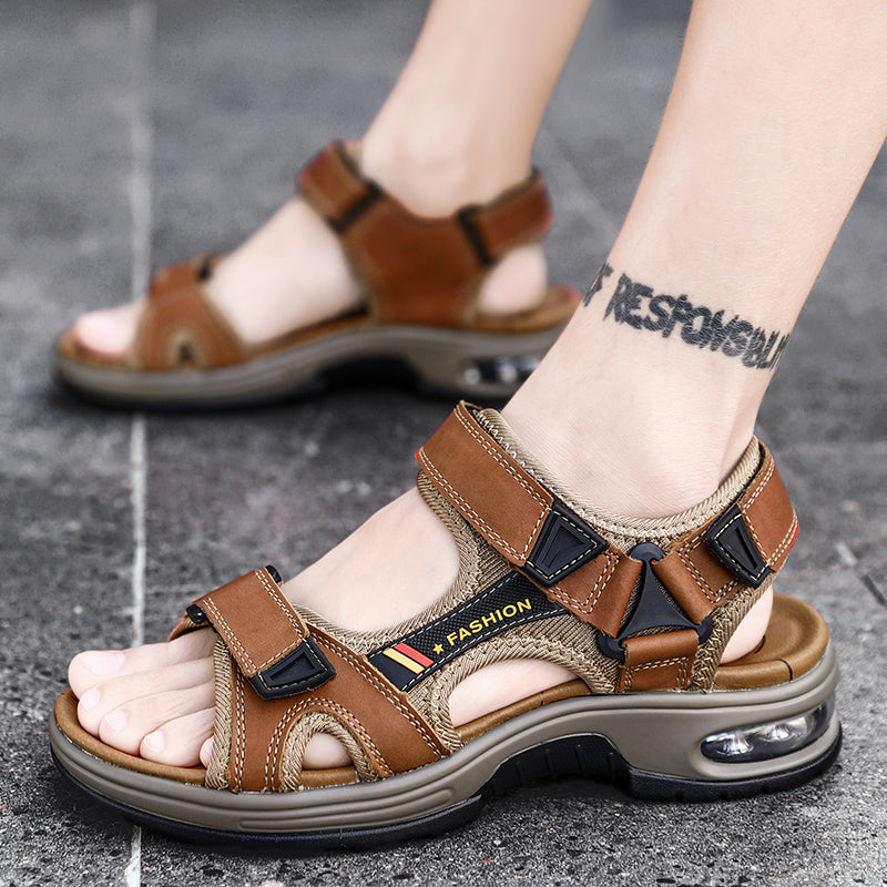 Breon - Stilvolle Leder Sandalen