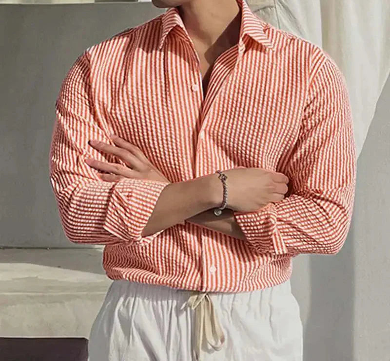 MIRAVO | Gestreiftes Sommerhemd – Lässig & Stilvoll