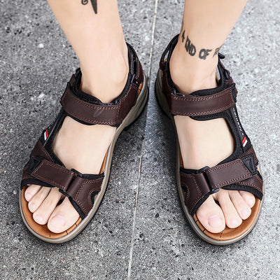 Breon - Stilvolle Leder Sandalen