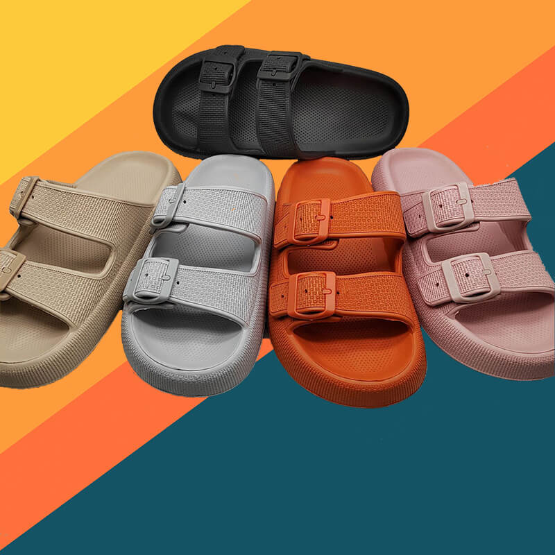 Wohlfühl - Wolken Schlappen Hausschuhe