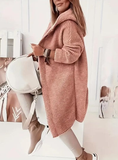 Gemütlich Cardigan für Damen | Mit Kapuze