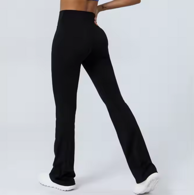 Sarah | Ausgestellte Leggings mit V-Ausschnitt