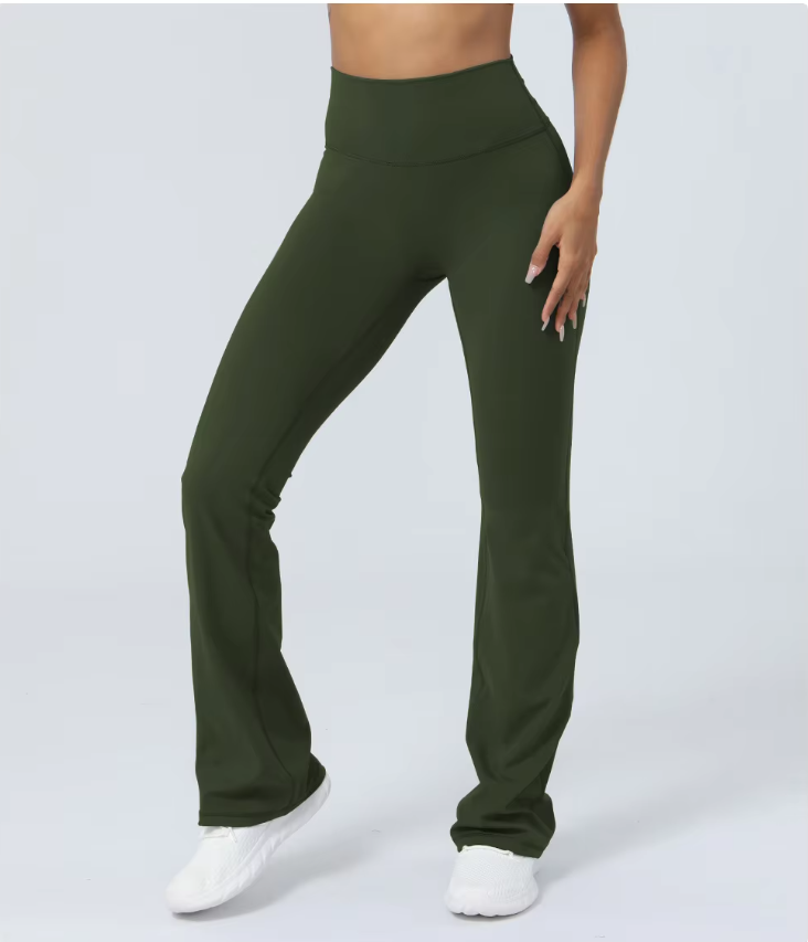 Sarah | Ausgestellte Leggings mit V-Ausschnitt