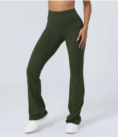 Sarah | Ausgestellte Leggings mit V-Ausschnitt