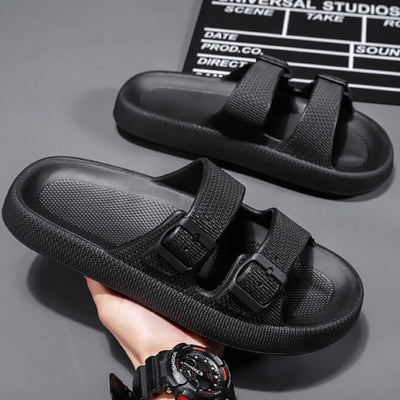 Wohlfühl - Wolken Schlappen Hausschuhe