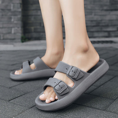 Wohlfühl - Wolken Schlappen Hausschuhe