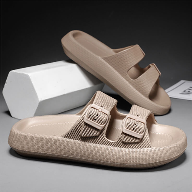 Wohlfühl - Wolken Schlappen Hausschuhe