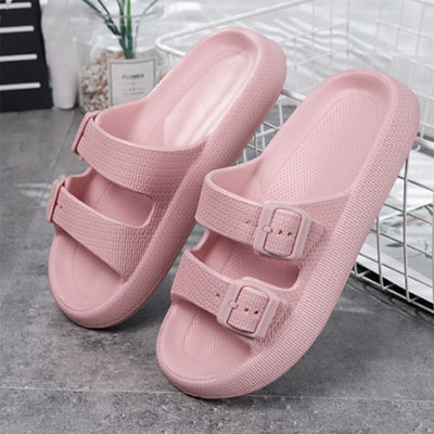 Wohlfühl - Wolken Schlappen Hausschuhe