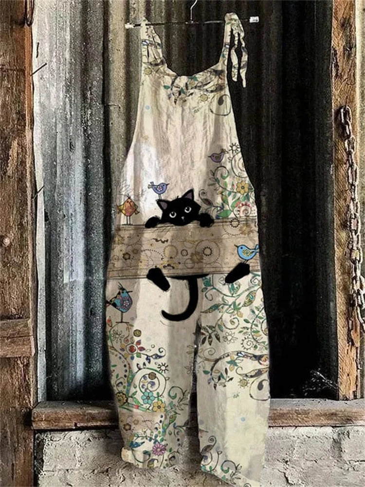 Aferdita - Eleganter ärmelloser Jumpsuite