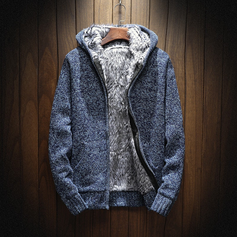 Luke | Stylischer Kapuzen-Cardigan