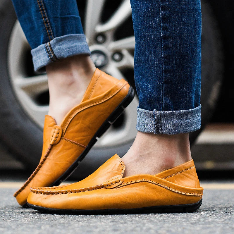 Fritz | Loafers aus echtem Leder