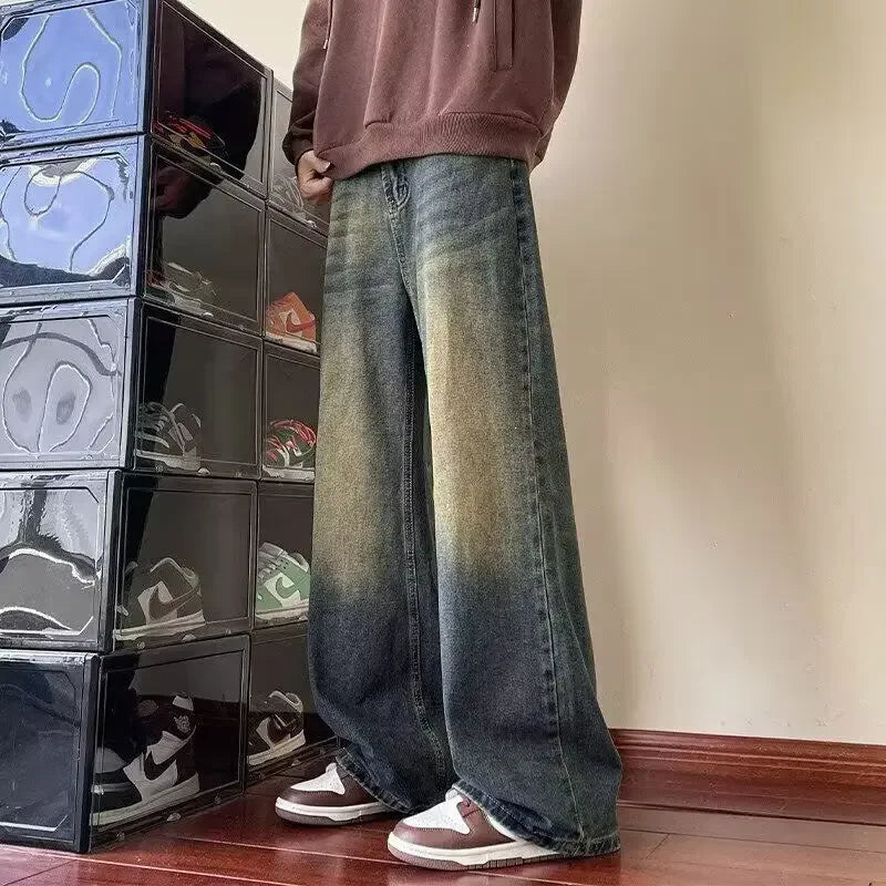 Retro-Baggy-Jeans für Herren | Lässig