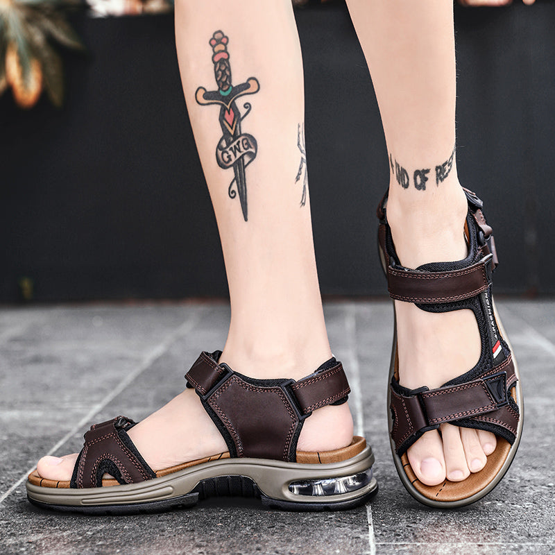 Breon - Stilvolle Leder Sandalen
