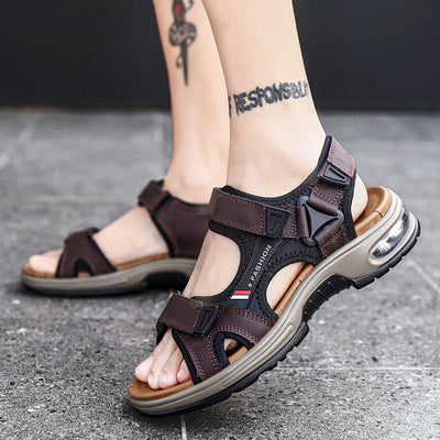 Breon - Stilvolle Leder Sandalen