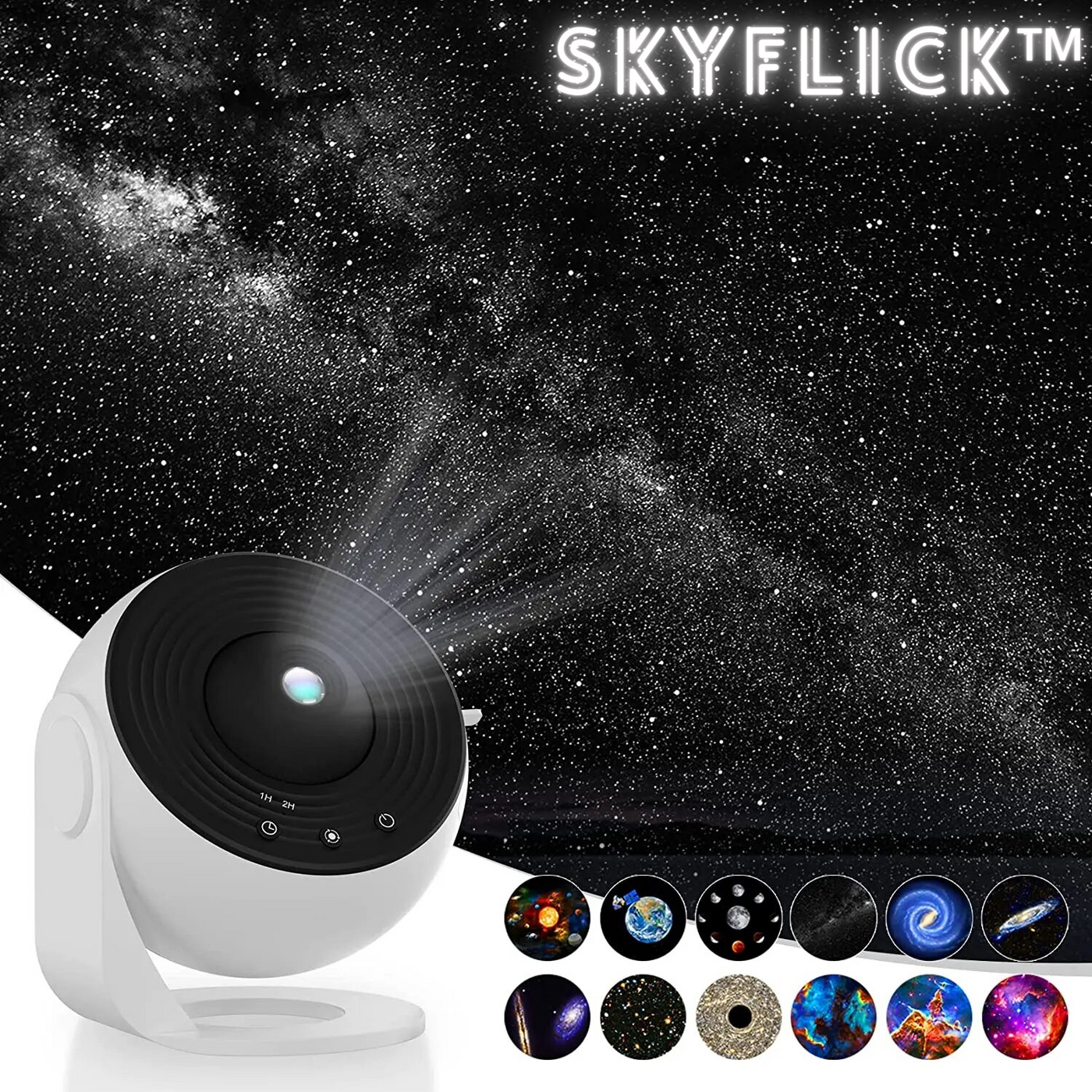 Skyflick™ - Planetarium Galaxie Sternenhimmel Projektor
