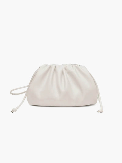 Damen Crossbody Tasche aus veganem Leder – Elegante Dumpling Bag