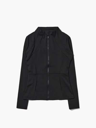 Damen Sportjacke – Leichte Fitnessjacke mit Reißverschluss