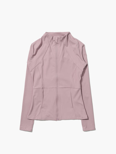 Damen Sportjacke – Leichte Fitnessjacke mit Reißverschluss